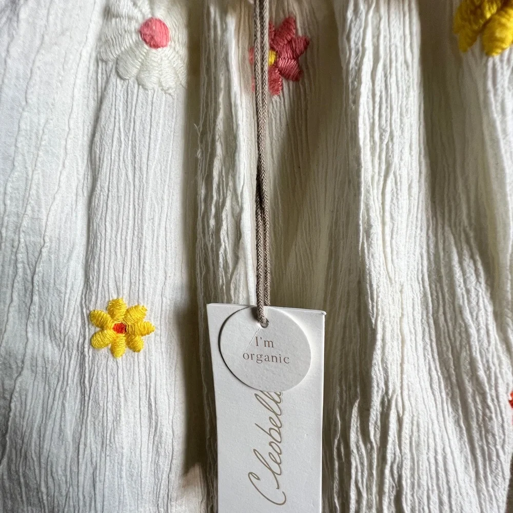 Cleobella Eleanor embroidered mini dress. Medium, new with tag. - Picture 3 of 4